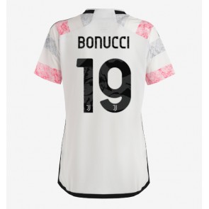 Juventus Leonardo Bonucci #19 kläder Kvinnor 2023-24 Bortatröja Kortärmad
